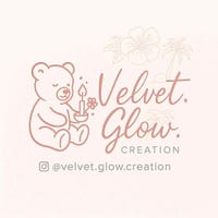 Velvet Glow Creation — original bear logo